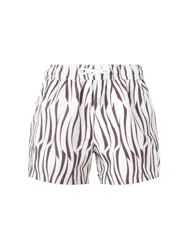 Frescobol Carioca Rio Straight-Leg Mid-Length Printed Recycled Swim Shorts - Men | Thumbnail 1