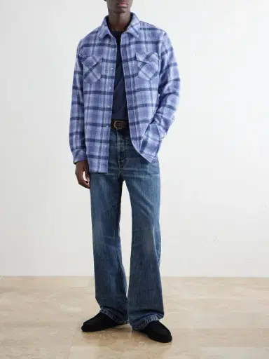 God’s True Cashmere Checked Cashmere Shirt - Men | Thumbnail 2 God’s True Cashmere Checked Cashmere Shirt - Men | Thumbnail 2