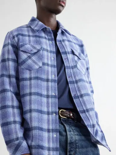 God’s True Cashmere Checked Cashmere Shirt - Men | Thumbnail 5 God’s True Cashmere Checked Cashmere Shirt - Men | Thumbnail 5