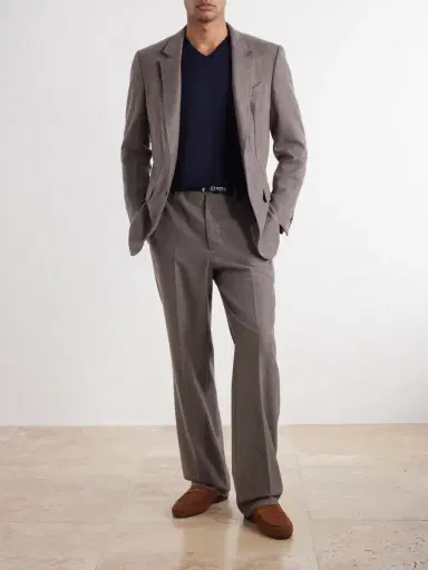 Gabriela Hearst Harold Straight-Leg Wool and Cashmere-Blend Trousers - Men | Thumbnail 2