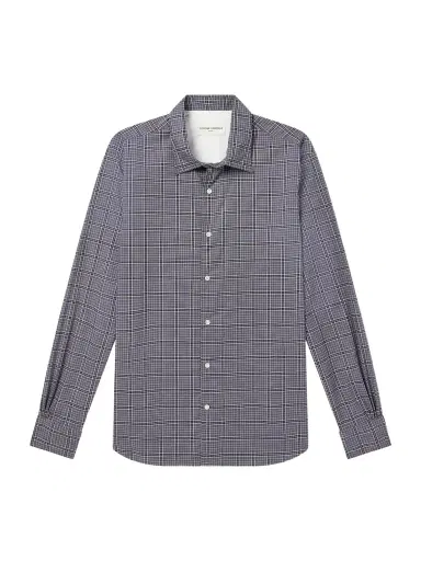 OFFICINE GÉNÉRALE Giacomo Checked Cotton Shirt - Men | Thumbnail 1