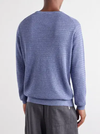 Peter Millar Rhodes Linen and Cotton-Blend Sweater - Men | Thumbnail 4 Peter Millar Rhodes Linen and Cotton-Blend Sweater - Men | Thumbnail 4