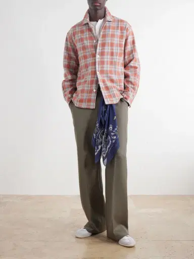 Second/Layer Checked Cotton-Flannel Shirt - Men | Thumbnail 2 Second/Layer Checked Cotton-Flannel Shirt - Men | Thumbnail 2