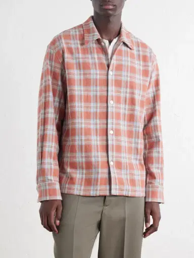 Second/Layer Checked Cotton-Flannel Shirt - Men | Thumbnail 3 Second/Layer Checked Cotton-Flannel Shirt - Men | Thumbnail 3