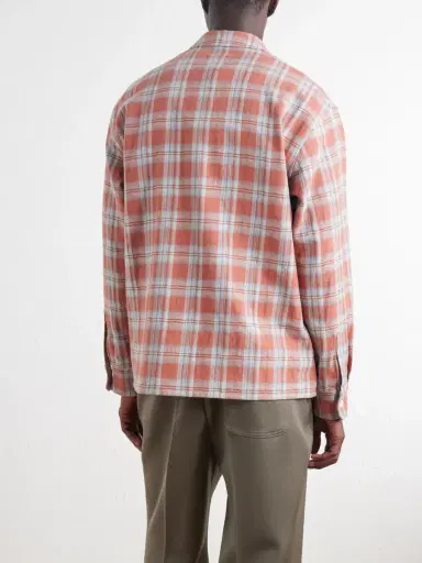 Second/Layer Checked Cotton-Flannel Shirt - Men | Thumbnail 4 Second/Layer Checked Cotton-Flannel Shirt - Men | Thumbnail 4