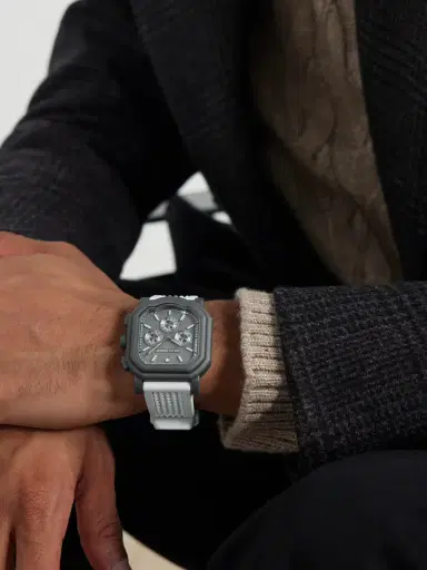 Gerald Charles Maestro 3.0 Automatic Chronograph Darkblast® Titanium Watch, Ref. GC3.0-TNSB-06CP-RSPN - Men | Thumbnail 2 Gerald Charles Maestro 3.0 Automatic Chronograph Darkblast® Titanium Watch, Ref. GC3.0-TNSB-06CP-RSPN - Men | Thumbnail 2