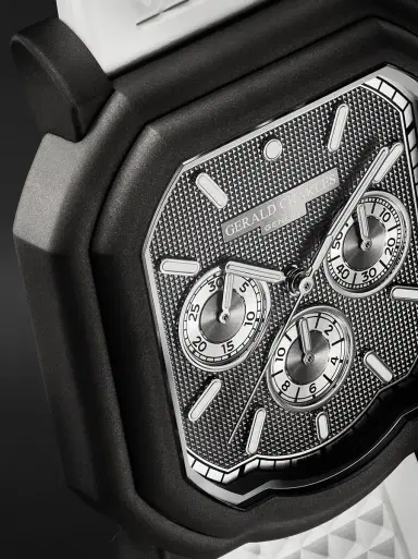 Gerald Charles Maestro 3.0 Automatic Chronograph Darkblast® Titanium Watch, Ref. GC3.0-TNSB-06CP-RSPN - Men | Thumbnail 6 Gerald Charles Maestro 3.0 Automatic Chronograph Darkblast® Titanium Watch, Ref. GC3.0-TNSB-06CP-RSPN - Men | Thumbnail 6
