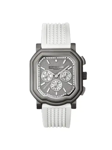 Gerald Charles Maestro 3.0 Automatic Chronograph Darkblast® Titanium Watch, Ref. GC3.0-TNSB-06CP-RSPN - Men | Thumbnail 1 Gerald Charles Maestro 3.0 Automatic Chronograph Darkblast® Titanium Watch, Ref. GC3.0-TNSB-06CP-RSPN - Men | Thumbnail 1