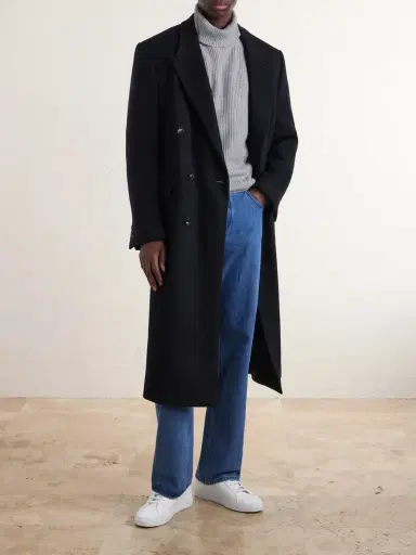 Gabriela Hearst Brannick Double-Breasted Cashmere Overcoat - Men | Thumbnail 2 Gabriela Hearst Brannick Double-Breasted Cashmere Overcoat - Men | Thumbnail 2