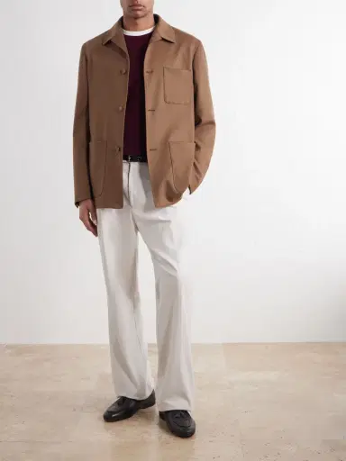 Canali Wool-Blend Jacket - Men | Thumbnail 2