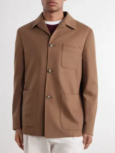 Canali Wool-Blend Jacket - Men | Thumbnail 3