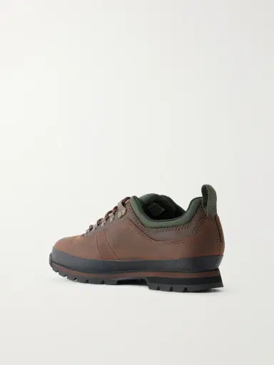 Timberland Euro Hiker Canvas-Trimmed Leather Hiking Boots - Men | Thumbnail 4 Timberland Euro Hiker Canvas-Trimmed Leather Hiking Boots - Men | Thumbnail 4