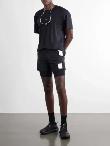 Satisfy Logo-Print AuraLite™ T-Shirt - Men | Thumbnail 2 Satisfy Logo-Print AuraLite™ T-Shirt - Men | Thumbnail 2