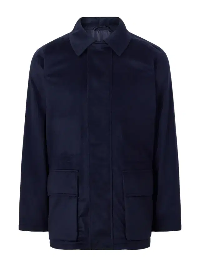 Saman Amel Brushed Cashmere Coat - Men