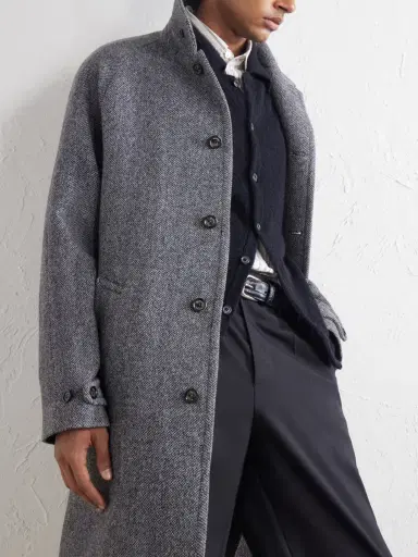 Valstar Vittorio Virgin Wool Twill Coat - Men | Thumbnail 4 Valstar Vittorio Virgin Wool Twill Coat - Men | Thumbnail 4