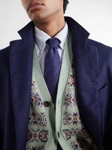 Drake's 7cm Silk Tie - Men | Thumbnail 3