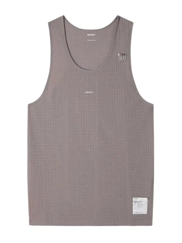 Satisfy Embellished Logo-Appliquéd Space-O™ Mesh Tank Top - Men