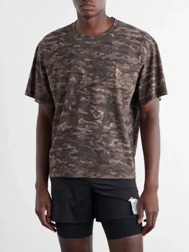 Satisfy Embellished Printed Space-O™ Mesh T-shirt - Men | Thumbnail 3
