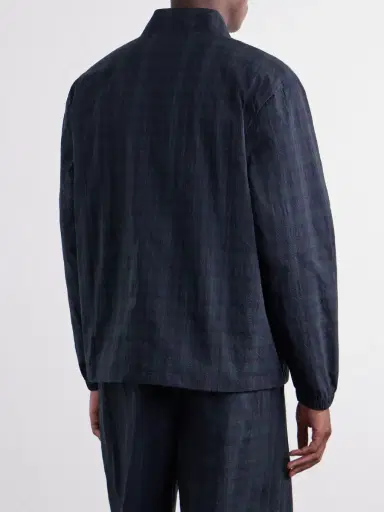 Literary Sport Anton Checked Seersucker Jacket - Men | Thumbnail 4
