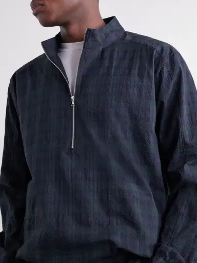 Literary Sport Anton Checked Seersucker Jacket - Men | Thumbnail 5