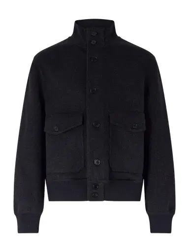 dunhill Cashmere and Wool-Blend Bomber Jacket - Men | Thumbnail 1 dunhill Cashmere and Wool-Blend Bomber Jacket - Men | Thumbnail 1