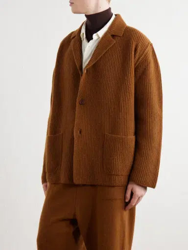 Casey Casey Panno Wool-Knitted Cardigan - Men | Thumbnail 3