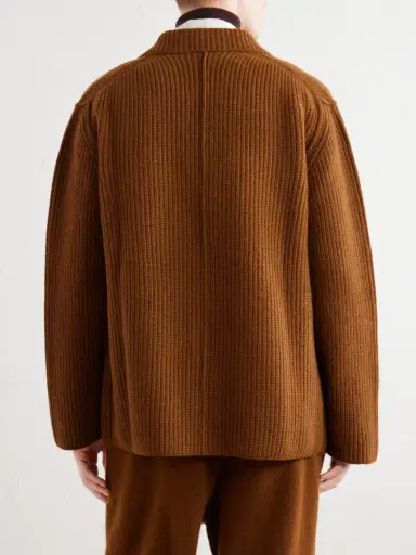 Casey Casey Panno Wool-Knitted Cardigan - Men | Thumbnail 4