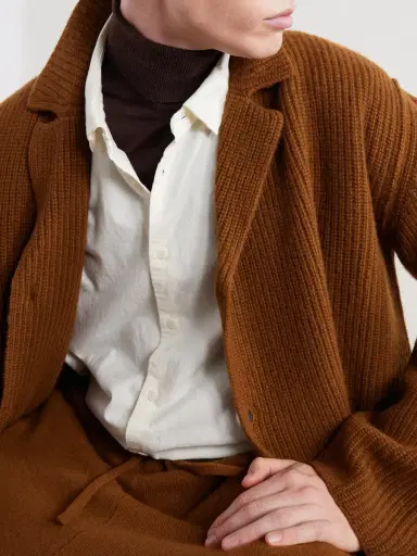 Casey Casey Panno Wool-Knitted Cardigan - Men | Thumbnail 5
