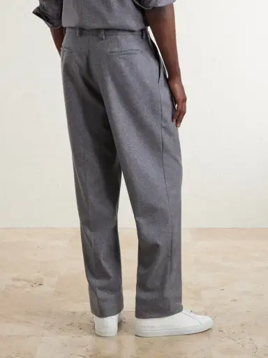 Gabriela Hearst Arthur Wool and Cashmere-Blend Tapered-Leg Trousers - Men | Thumbnail 4