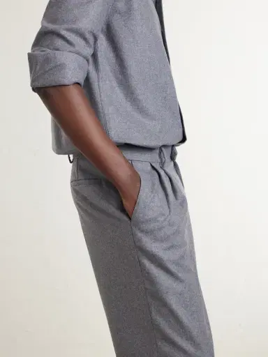 Gabriela Hearst Arthur Wool and Cashmere-Blend Tapered-Leg Trousers - Men | Thumbnail 5
