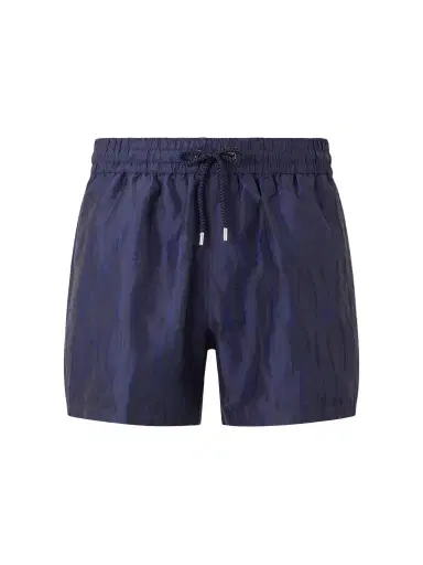 Frescobol Carioca Rio Straight-Leg Mid-Length Printed Recycled Swim Shorts - Men | Thumbnail 1
