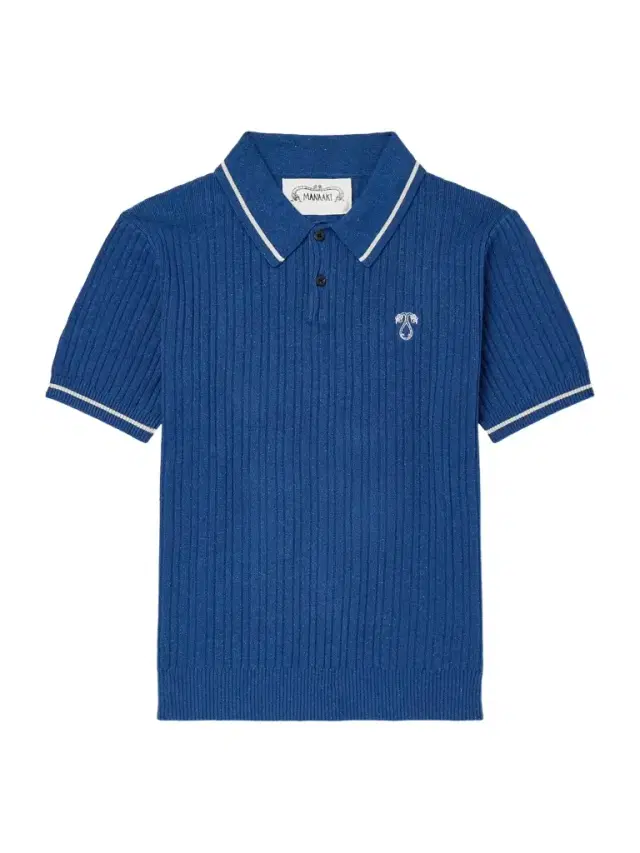 MANAAKI Kaea Embroidered Cotton, Hemp and Silk-Blend Knitted Polo Shirt - Men