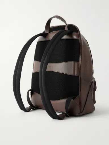 Berluti Time Off Full-Grain Leather Backpack - Men | Thumbnail 4