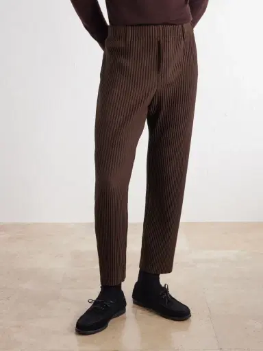 Homme Plissé Issey Miyake Straight-Leg Pleated Trousers - Men | Thumbnail 3 Homme Plissé Issey Miyake Straight-Leg Pleated Trousers - Men | Thumbnail 3