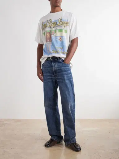 SAINT Mxxxxxx BAPE® Pool Printed Cotton-Jersey T-Shirt - Men | Thumbnail 2