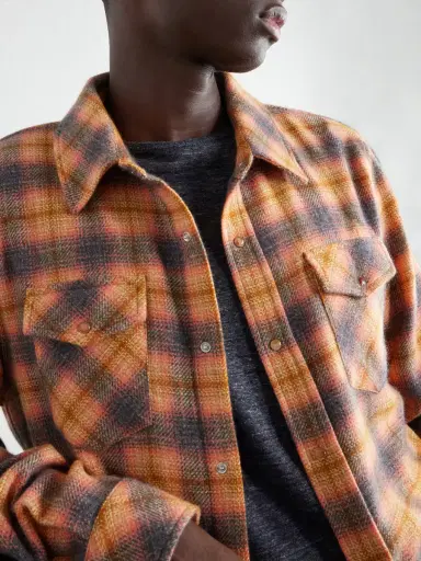 God’s True Cashmere Checked Cashmere Shirt - Men | Thumbnail 5