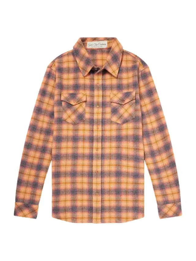 God’s True Cashmere Checked Cashmere Shirt - Men