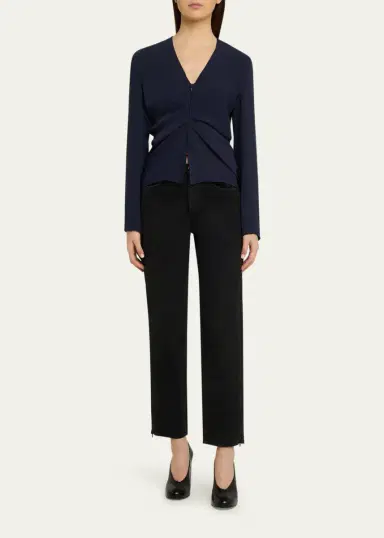 Maison Margiela Zip Straight-Leg Jeans | Thumbnail 2