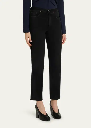 Maison Margiela Zip Straight-Leg Jeans | Thumbnail 4