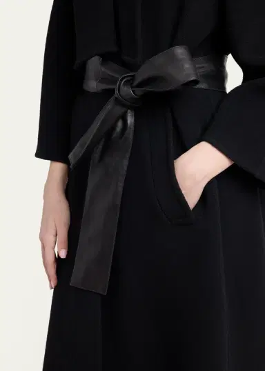 Valentino Garavani Belted Wool-Cashmere Wrap Coat | Thumbnail 5 Valentino Garavani Belted Wool-Cashmere Wrap Coat | Thumbnail 5