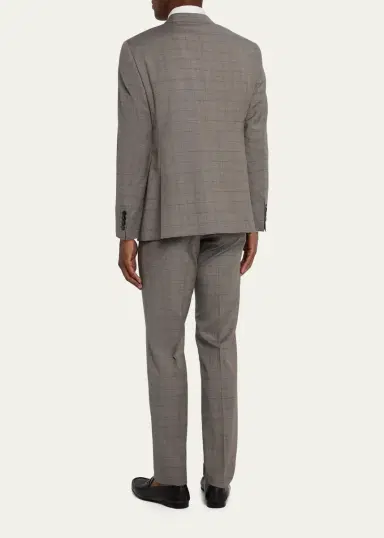 Giorgio Armani Men's Windowpane Suit | Thumbnail 3 Giorgio Armani Men's Windowpane Suit | Thumbnail 3