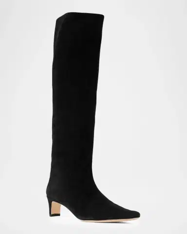 Staud Wally Suede Knee-High Boots | Thumbnail 2