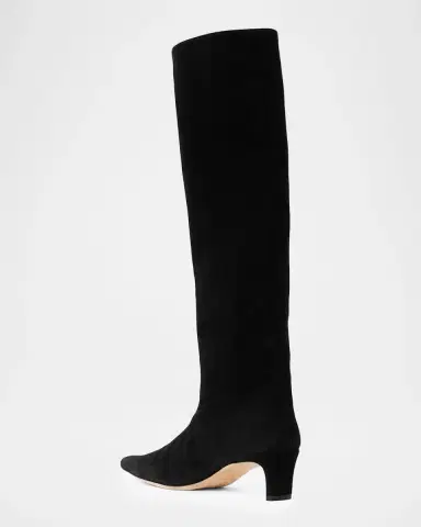 Staud Wally Suede Knee-High Boots | Thumbnail 3