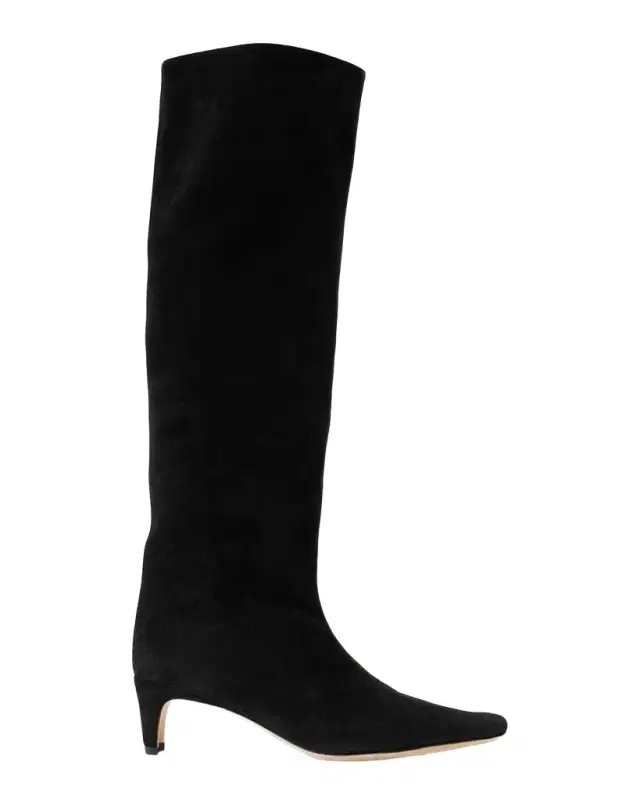 Staud Wally Suede Knee-High Boots