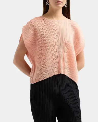 Issey Miyake Monthly Colors: July Pleats Short-Sleeve Top | Thumbnail 4 Issey Miyake Monthly Colors: July Pleats Short-Sleeve Top | Thumbnail 4