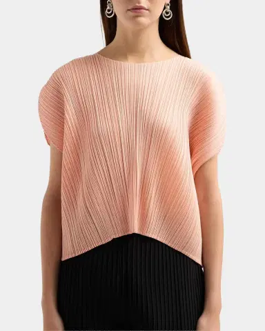 Issey Miyake Monthly Colors: July Pleats Short-Sleeve Top | Thumbnail 5 Issey Miyake Monthly Colors: July Pleats Short-Sleeve Top | Thumbnail 5