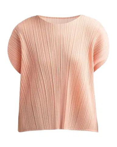 Issey Miyake Monthly Colors: July Pleats Short-Sleeve Top | Thumbnail 1 Issey Miyake Monthly Colors: July Pleats Short-Sleeve Top | Thumbnail 1