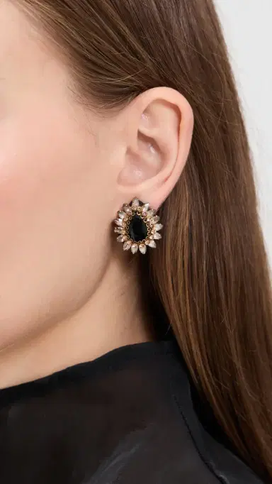 Deepa Gurnani Deepa by Leesha Earrings | Thumbnail 3 Deepa Gurnani Deepa by Leesha Earrings | Thumbnail 3