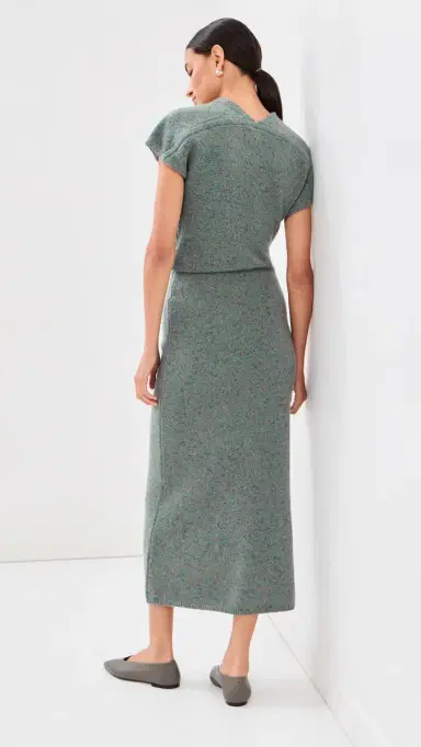 Proenza Schouler Abie Dress In Dress In Donegal Knit | Thumbnail 3 Proenza Schouler Abie Dress In Dress In Donegal Knit | Thumbnail 3