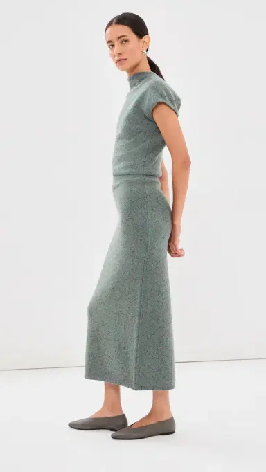 Proenza Schouler Abie Dress In Dress In Donegal Knit | Thumbnail 4 Proenza Schouler Abie Dress In Dress In Donegal Knit | Thumbnail 4